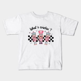 What's Crackin'? Cute Nutcracker Christmas Kids T-Shirt